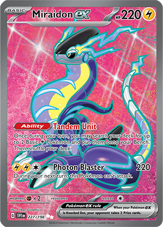 Miraidon EX Ultra Rare - SVI 227 - Pokémon kaart (Scarlet & Violet)