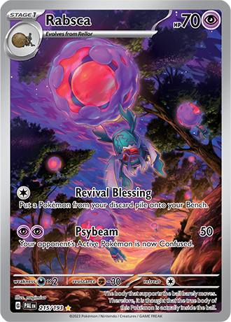 Rabsca Illustration Rare - PAL 215 - Pokémon kaart (Scarlet & Violet - Paldea Evolved)