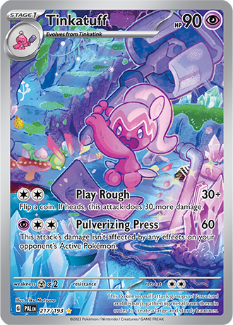 Tinkatuff Illustration Rare - PAL 217 - Pokémon kaart (Scarlet & Violet - Paldea Evolved)