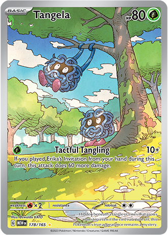 Tangela Illustration Rare - MEW 178 - Pokémon kaart (Scarlet & Violet - 151)