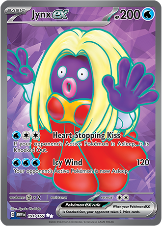 Jynx EX Ultra Rare - MEW 191 - Pokémon kaart (Scarlet & Violet - 151)