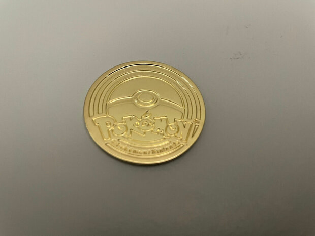 Metalen Zamazenta Collectible Coin (goud)