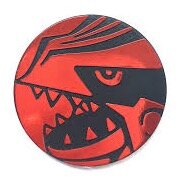 Pokemon Groudon Collectible Coin (Rood)