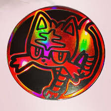 Pokemon Litten Munt - Collectible Coin (Rood)