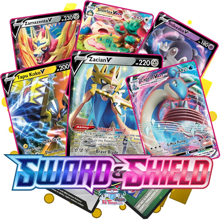 fabriek heroïsch zacht Pokémon Sword & Shield Base - Booster Pack (10 kaarten) - DePokemonShop.nl