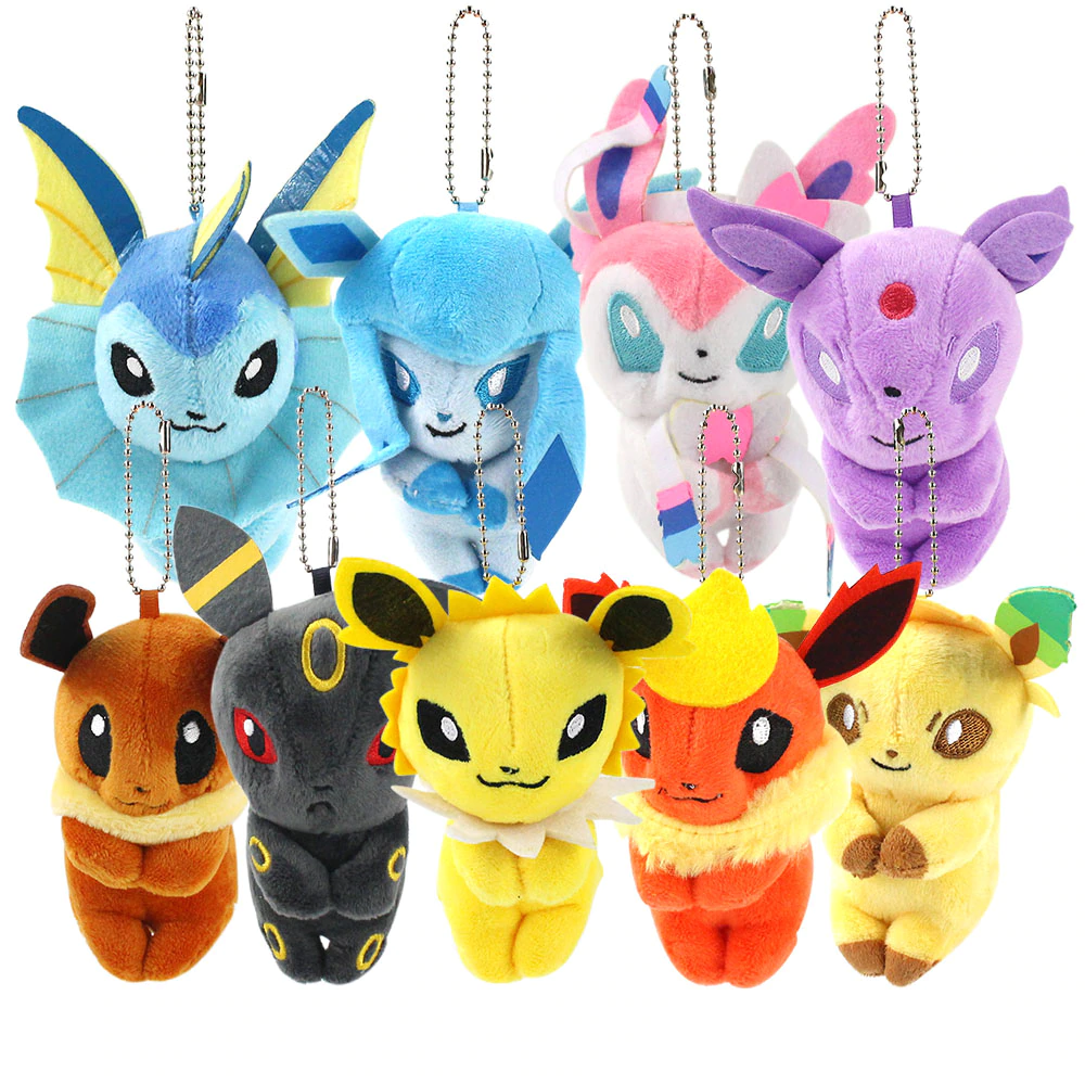 Pokémon Eeveelutions Sleutelhanger 