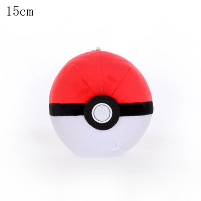 Pokeball - Pokémon Knuffel met zuignap 15cm (ophangbaar)