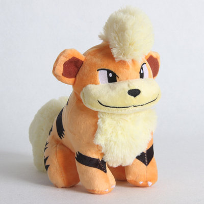 Growlithe - Pokémon Knuffel met zuignap 20cm (ophangbaar)