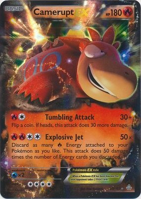 Camerupt EX - 29/160 // Pokémon kaart (Primal Clash)