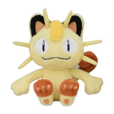 Meowth - Pokémon Knuffel met zuignap 26cm (ophangbaar)