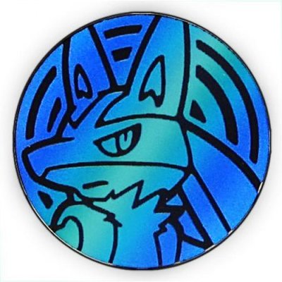 Pokemon Lucario Collectible Coin (Blue)