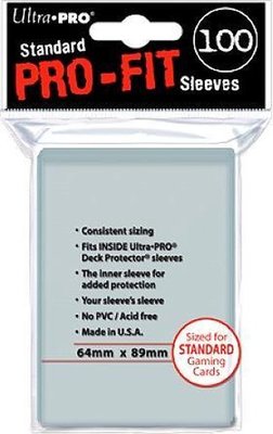 Ultra Pro Pro-Fit Sleeves (100 stuks)