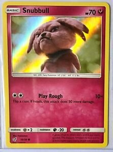 Snubbull - 15/18 - Holo - Detective Pikachu Series