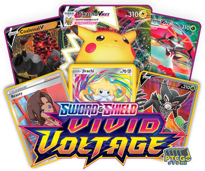 [A2] Nieuw: Pokémon Sword & Shield Vivid Voltage - Booster Pack (10 kaarten)
