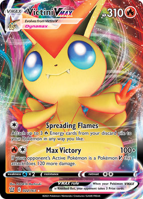 >> Victini VMAX Full Art // Pokémon kaart