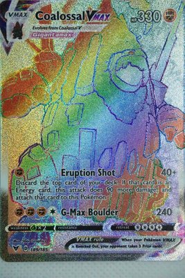 >> Coalossal VMAX - 189/185 [Hyper Rare] // Pokémon kaart (Vivid Voltage)