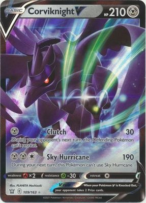 > Corviknight  V - 109/163 // Pokémon kaart (Battle Styles)