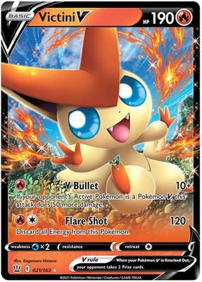 > Victini V - 021/163 // Pokémon kaart (Battle Styles)