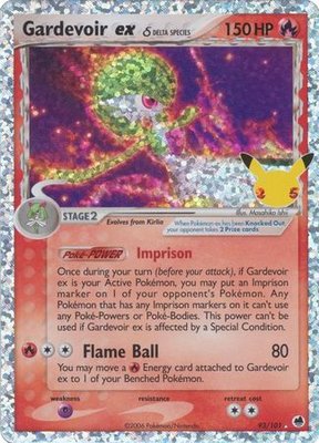 Gardevoir ex Ultra Rare - 93/101 // Pokémon kaart (Celebrations)