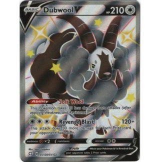 > Shiny Dubwool V Full Art - SV120/SV122 // Pokémon kaart (Shining Fates)