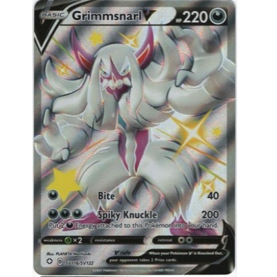 > Shiny Grimmsnarl V Full Art - SV116/SV122 // Pokémon kaart (Shining Fates)