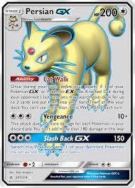 Persian Full Art GX - 207/214 // Pokémon kaart (Unbroken Bonds)