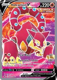 Volcanion V Full Art - 162/198 // Pokémon kaart (Chilling Reign)