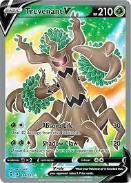 Trevenant V Full Art - 168/203 // Pokémon kaart (Evolving Skies)