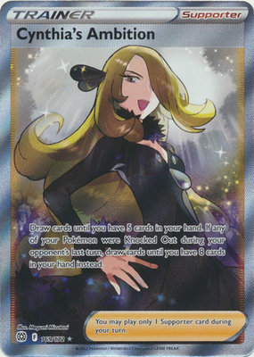 Cynthia's Ambition - 169/172 [Full Art] // Pokémon kaart (Brilliant Stars)