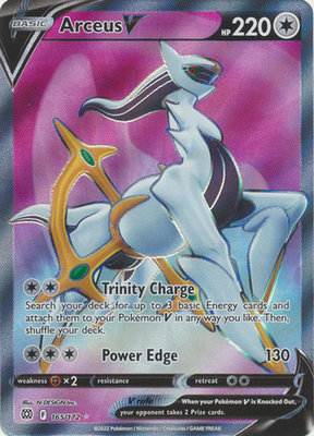 Arceus V - 165/172 [Full Art] // Pokémon kaart (Brilliant Stars)