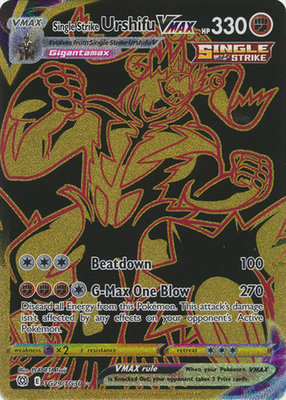Single Strike Urshifu VMAX - TG29/TG30 [Secret Rare] // Pokémon kaart (Brilliant Stars)