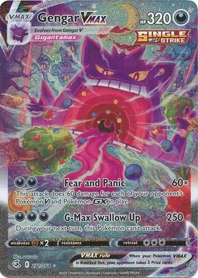 Gengar VMAX - 271/264 [Alternate Art Secret Rare] // Pokémon kaart (Fusion Strike)