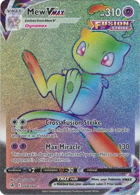 Mew VMAX - 268/264 [Hyper Rare] // Pokémon kaart (Fusion Strike)