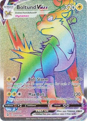 Boltund VMAX - 267/264 [Hyper Rare] // Pokémon kaart (Fusion Strike)