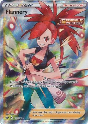 Flannery - 191/198 [Full Art Ultra Rare] // Pokémon kaart (Chilling Reign)