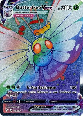 Butterfree VMAX - 190/189 [Hyper Rare] // Pokémon kaart (Darkness Ablaze)