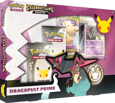 Pokémon – Celebrations – Dragapult Prime Collection Box