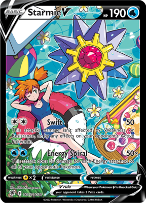Starmie V - TG13/TG30 - Ultra Rare // Pokémon kaart (Astral Radiance)