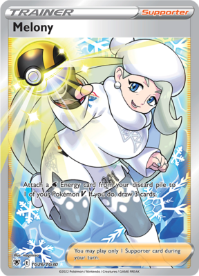 Melony - TG26/TG30 - Ultra Rare // Pokémon kaart (Astral Radiance)