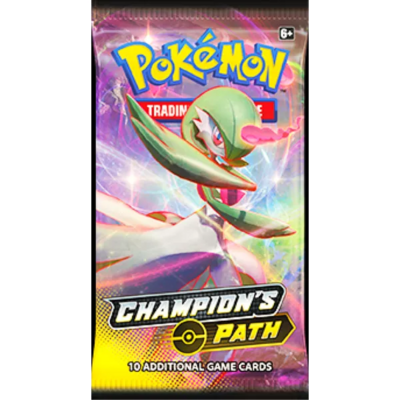 Pokémon Kaarten Champion's Path Booster Pack (10 kaarten)