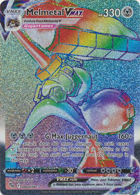 Melmetal VMAX - 080/078 - Hyper Rare  // Pokémon kaart (Pokémon GO)