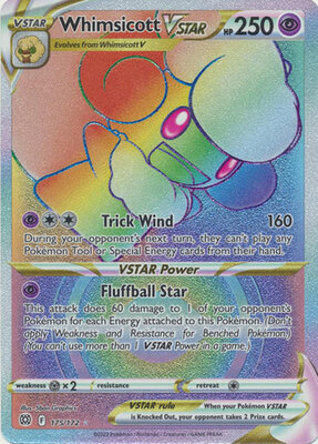 Whimsicott VSTAR - 175/172 - Hyper Rare // Pokémon kaart (Brilliant Stars)