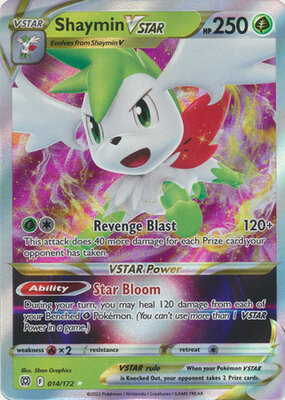 Shaymin VSTAR - 014/172 - Ultra Rare // Pokémon kaart (Brilliant Stars)