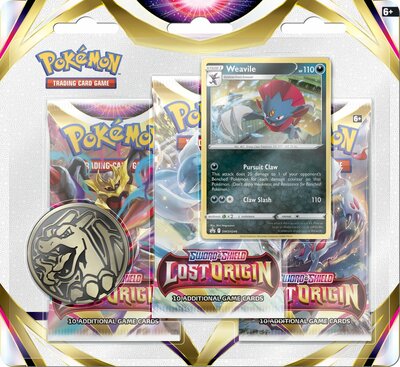 Pokémon – Lost Origin – 3 Pack Blister Weavile