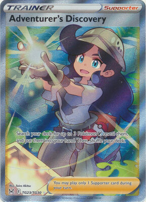 Adventurer's Discovery - TG23/TG30 - Ultra Rare / Pokémon kaart (Lost Origin)
