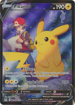 Pikachu V - TG16/TG30 - Ultra Rare / Pokémon kaart (Lost Origin)