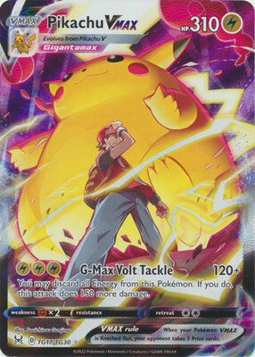 Pikachu VMAX - TG17/TG30 - Ultra Rare / Pokémon kaart (Lost Origin)