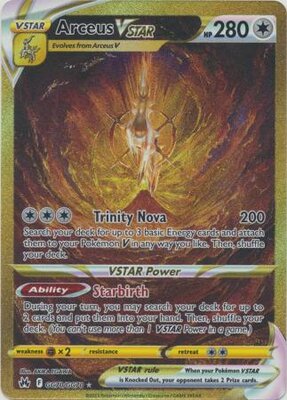 Arceus VSTAR - GG70/GG70  - Gold Secret/ Pokémon kaart (Crown Zenith)