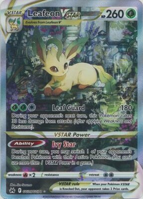 Leafeon VSTAR - GG35/GG70  -Ultra Rare / Pokémon kaart (Crown Zenith)