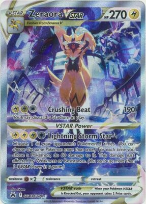 Zeraora VSTAR - GG43/GG70  -Ultra Rare / Pokémon kaart (Crown Zenith)